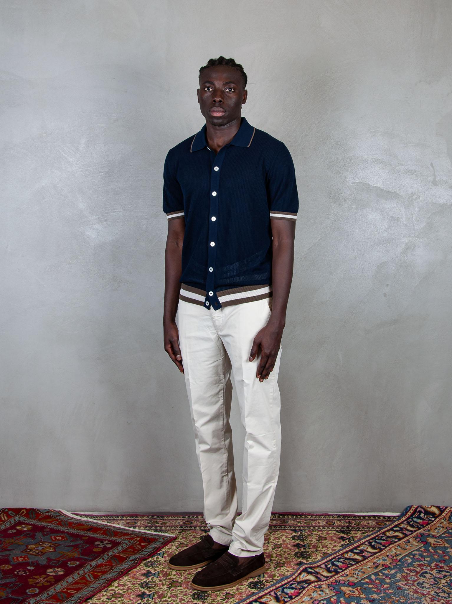 Polo Camicia Man. Corta 57180-20612 598 Raphael - Grnsas 