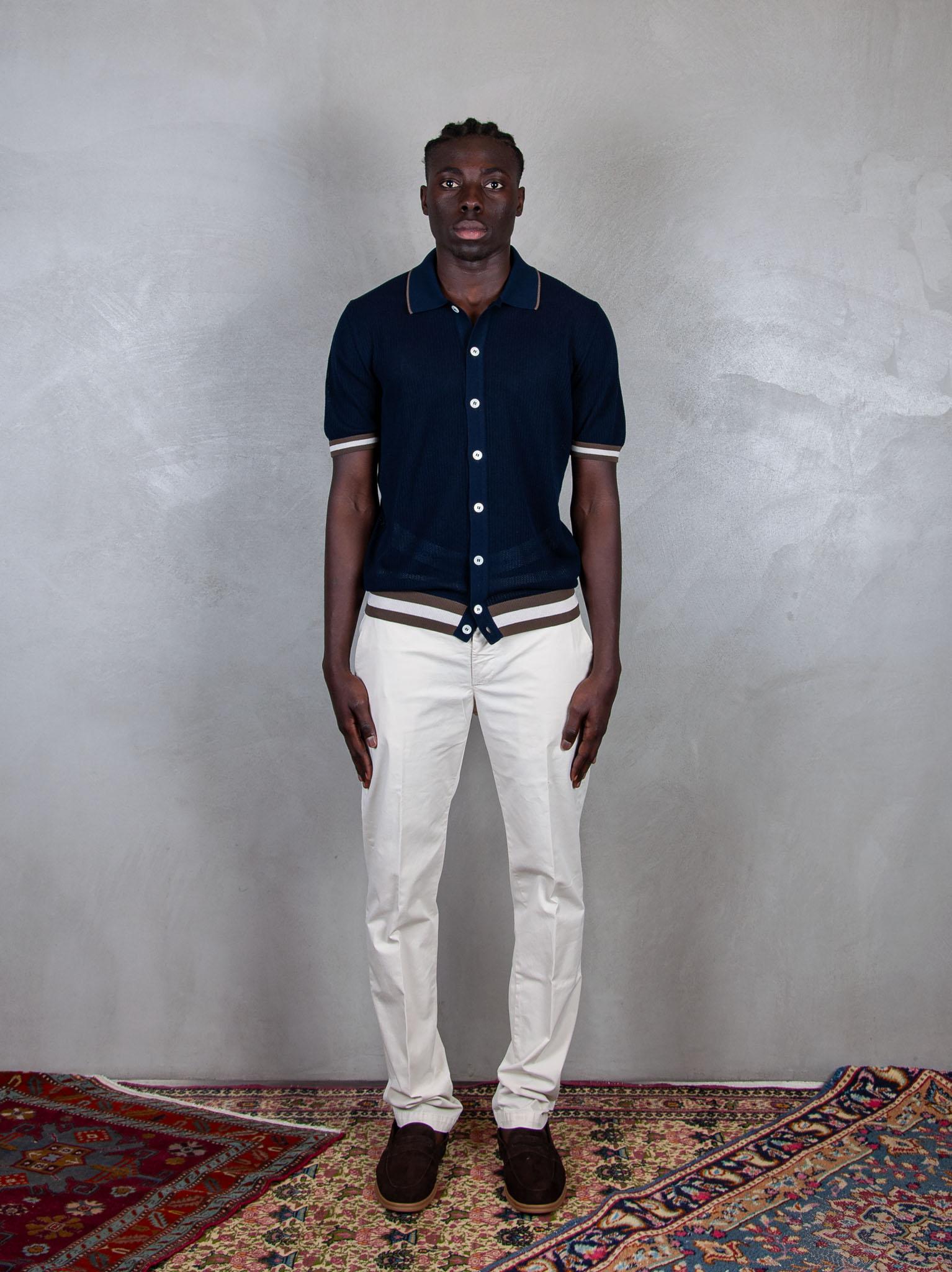 Polo Camicia Man. Corta 57180-20612 598 Raphael - Grnsas 