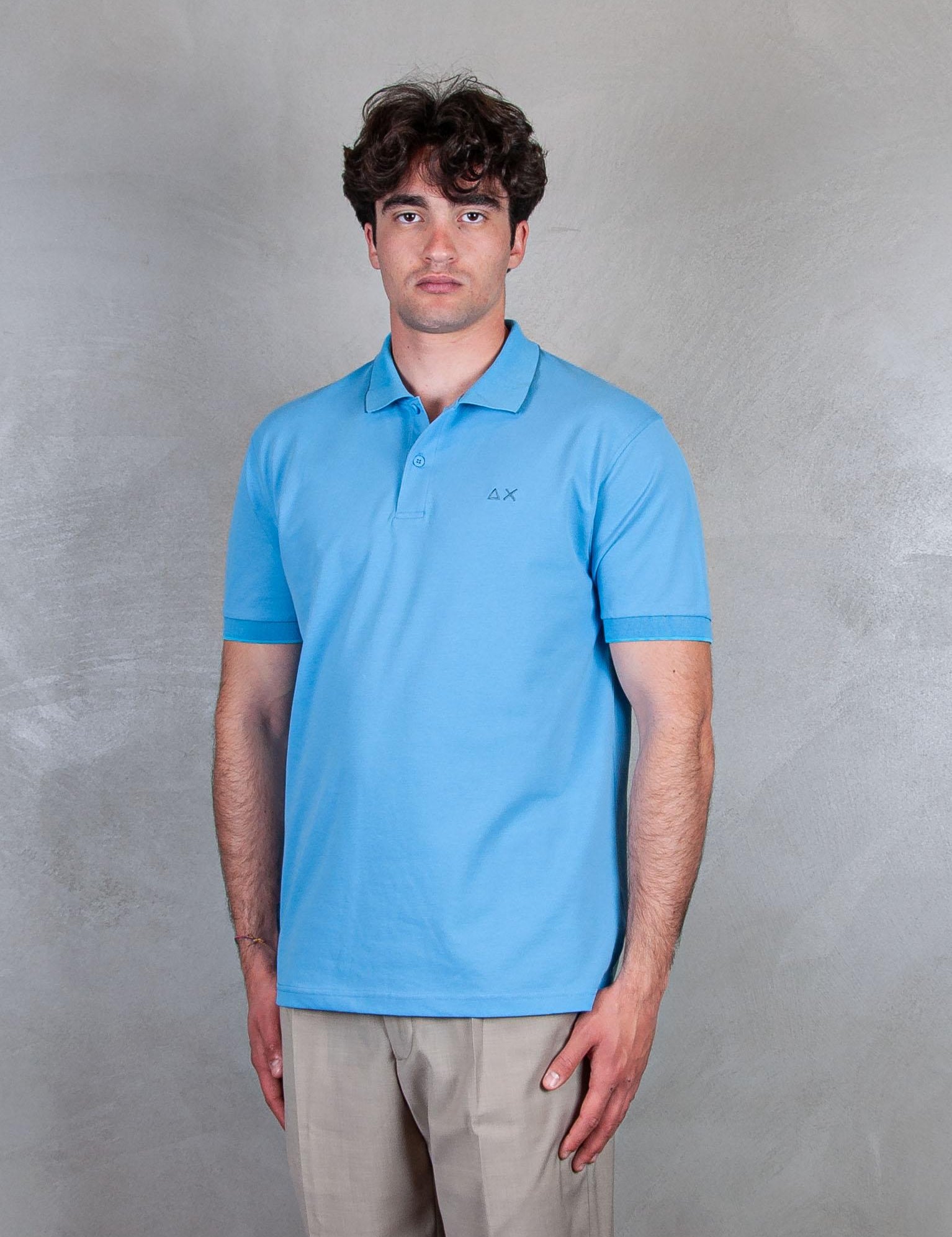 Polo Small Stripes A35110 56 Sun68 