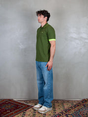 Polo Small Stripe Fluo A35120 37 Sun68 