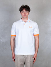Polo Logo Fluo A35122 01 Sun68 