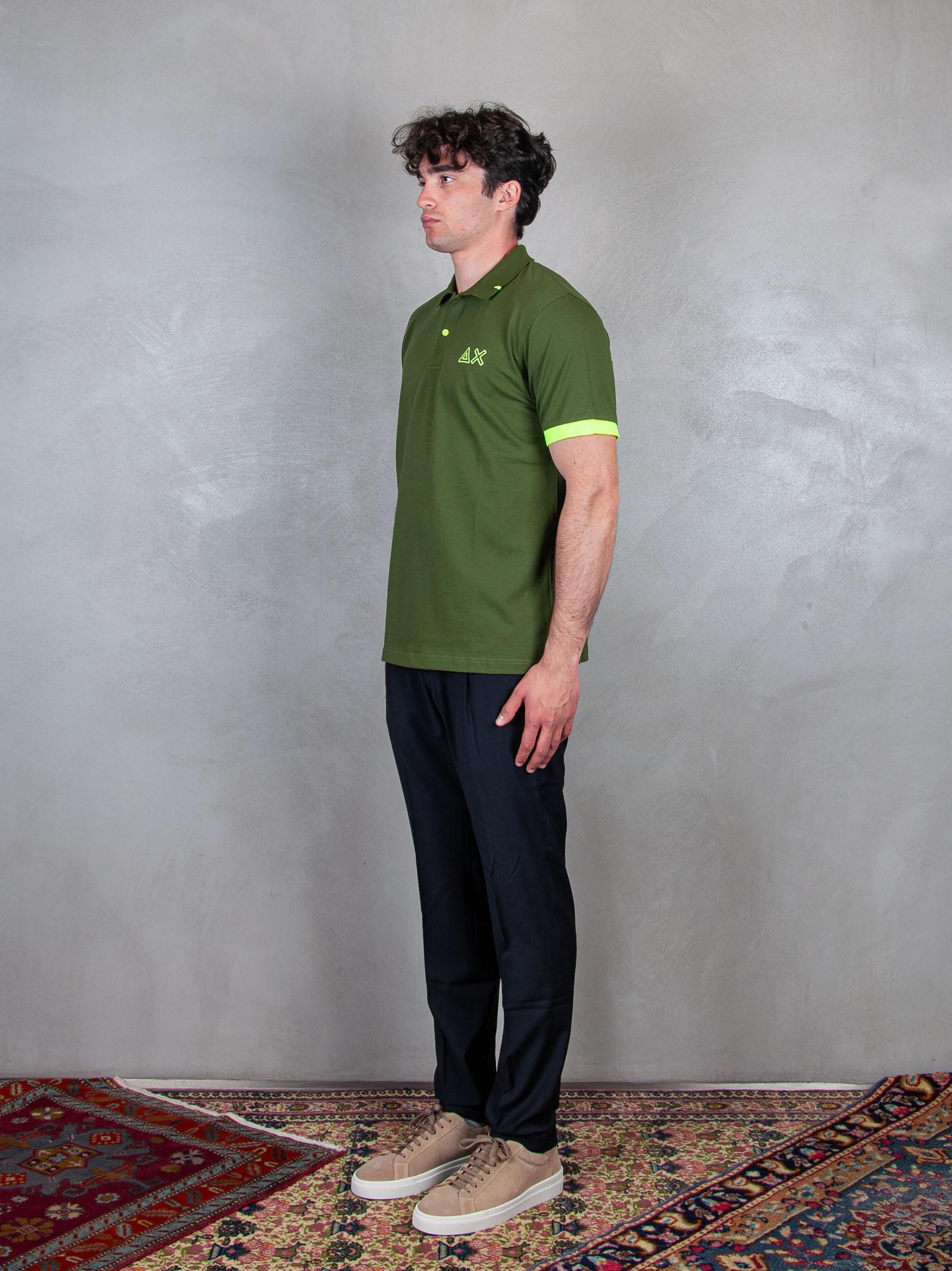 Polo Logo Fluo A35122 37 Sun68 
