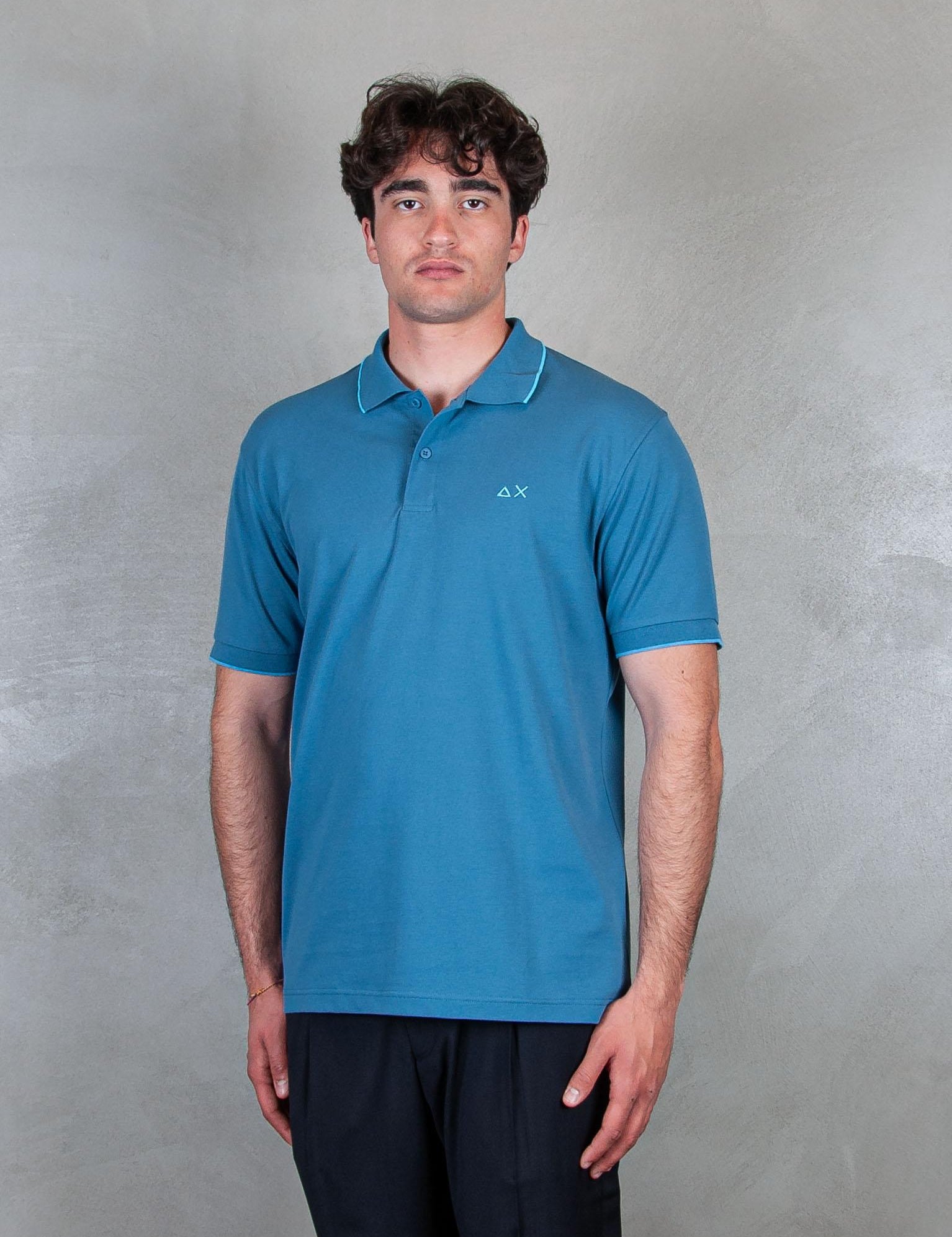 Polo Small Stripes A35110 80 Sun68 
