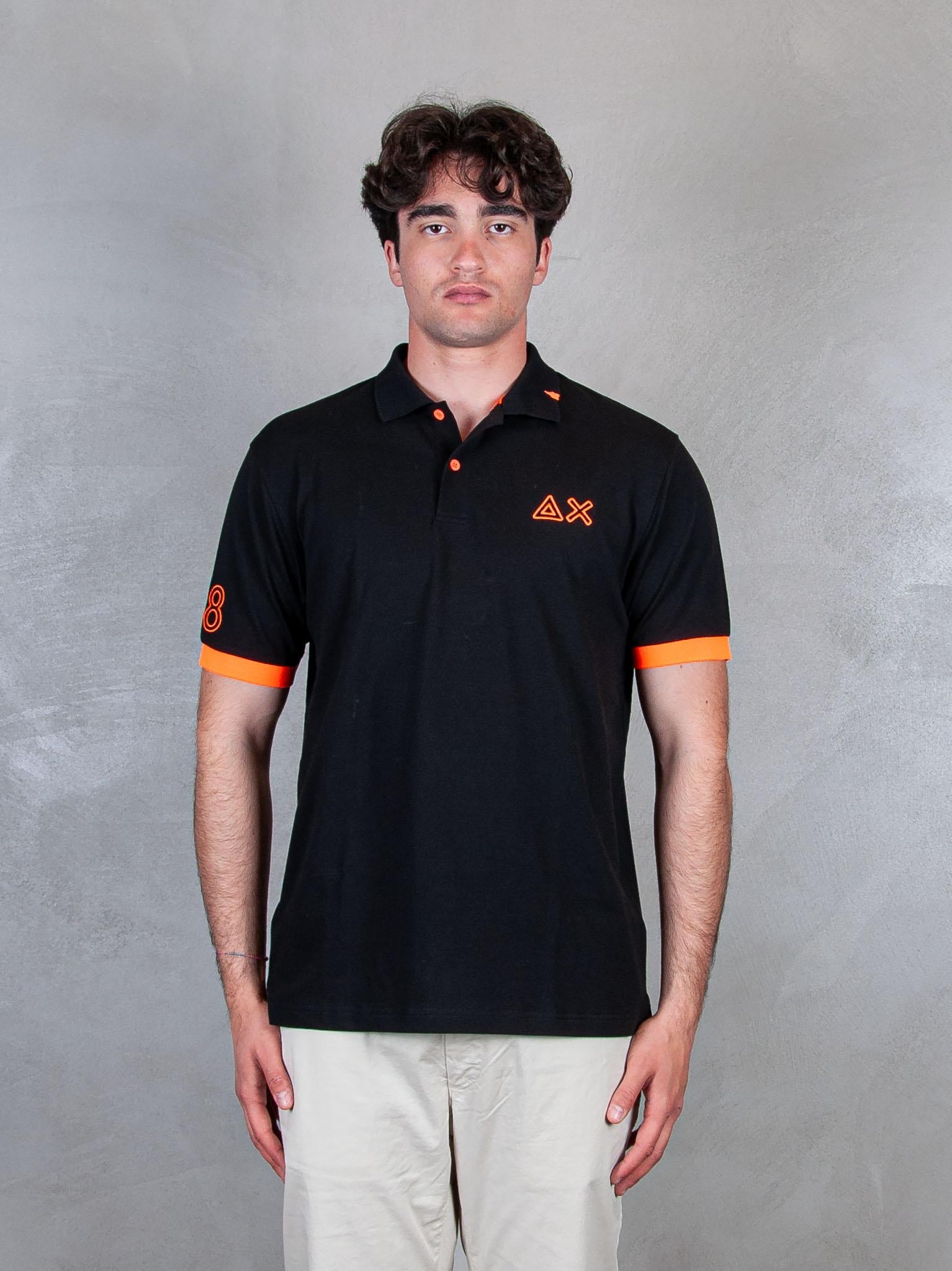 Polo Logo Fluo A35122 11 Sun68 