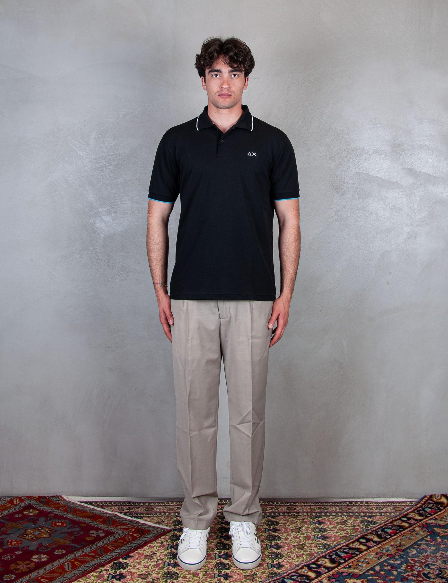 Polo Small Stripes A35110 11 Sun68 