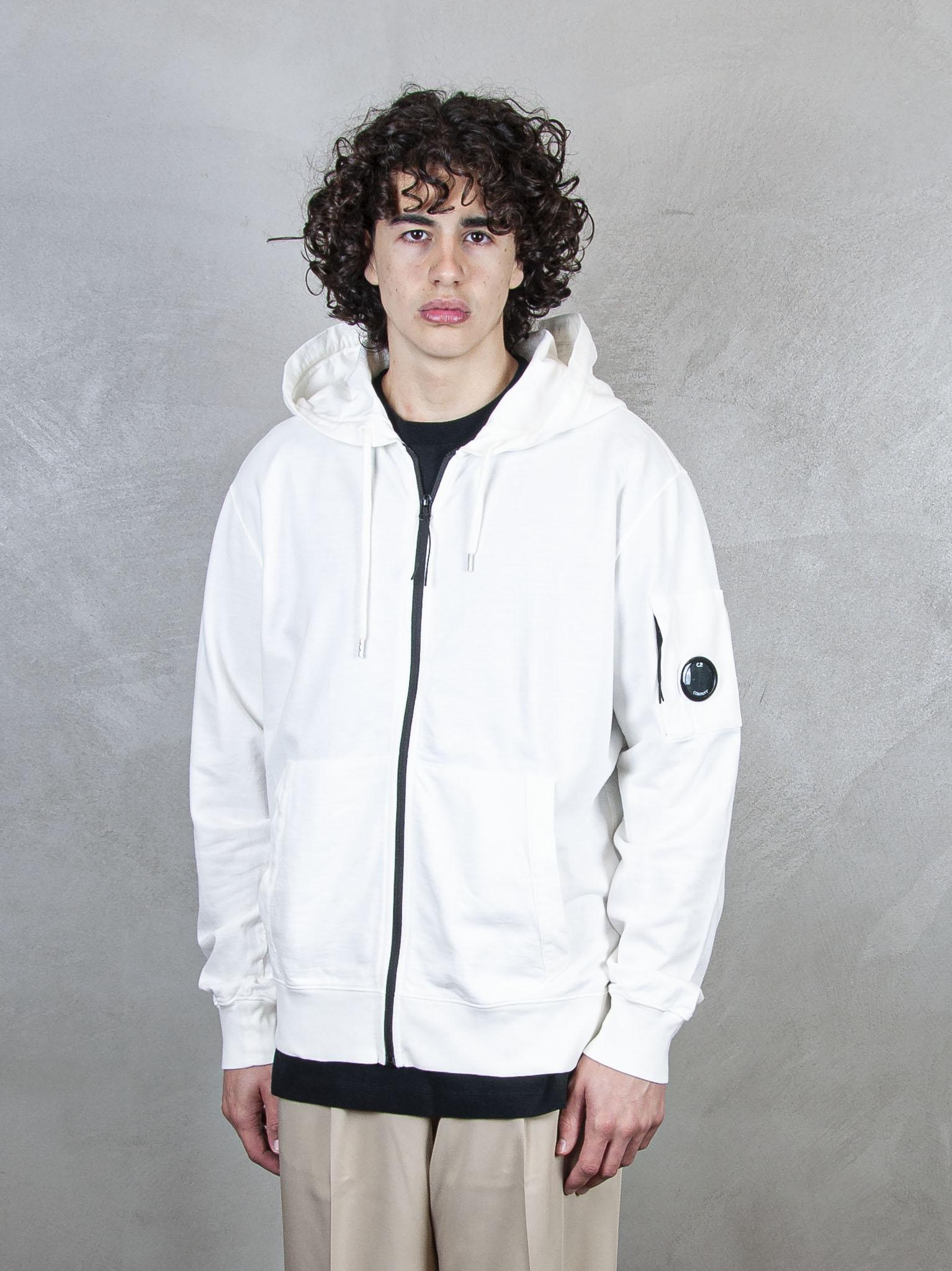 Hooded Sweatshirt Open Light Fleece