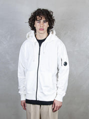 Hooded Sweatshirt Open Light Fleece
