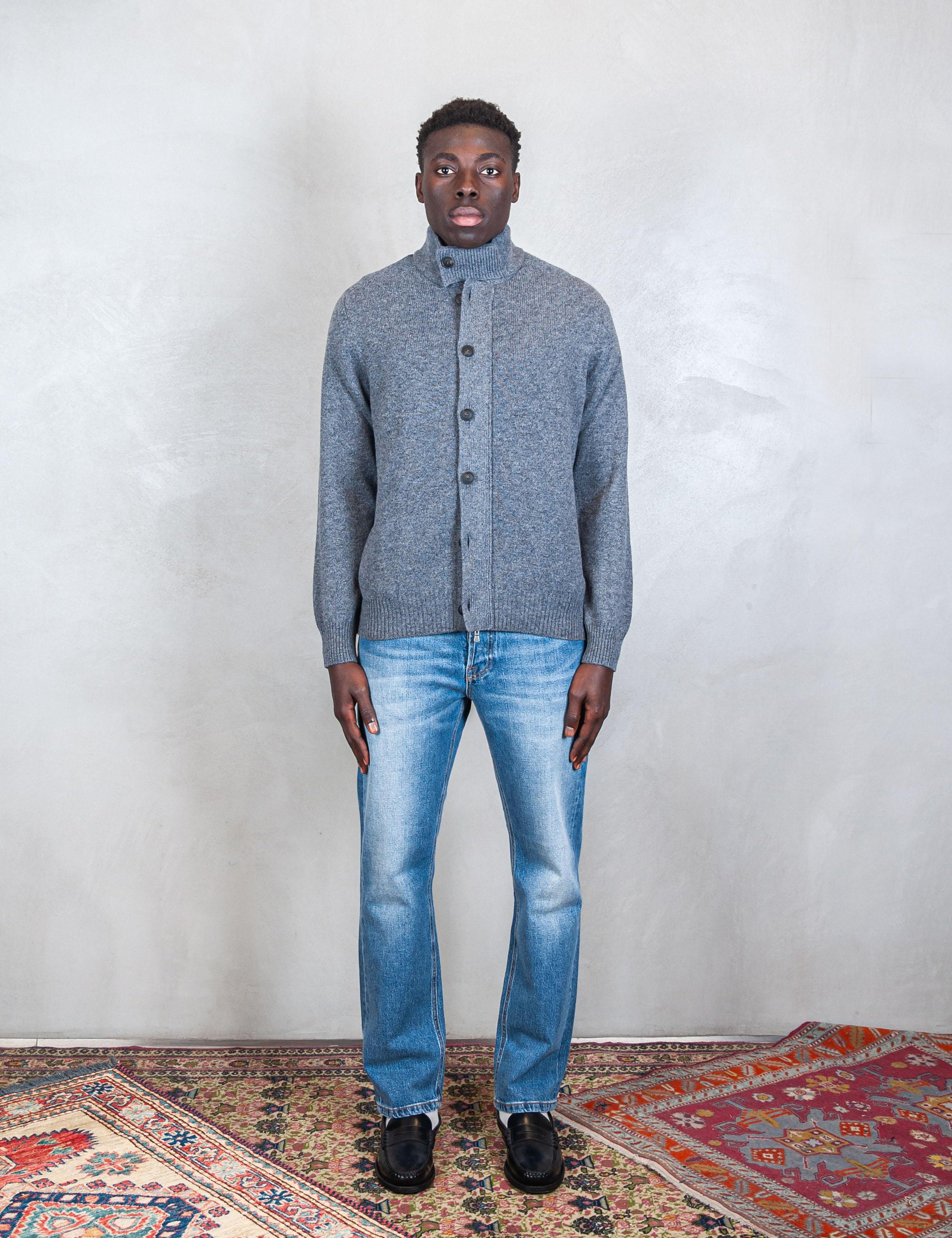 Button Knit Jacket 23170-25025 093 Raphael - Grnsas 