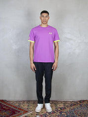 T-Shirt Piquet Logo Fluo S/S T35125 72 Sun68 