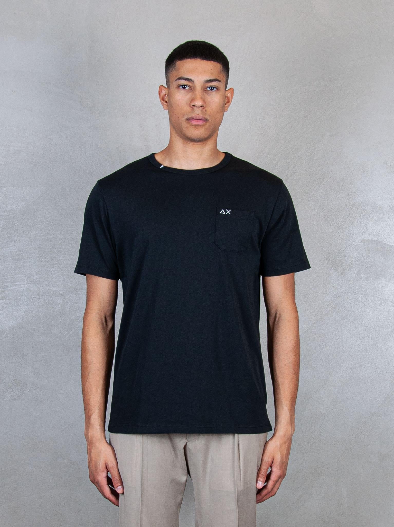 T-Shirt Pocket Basic S/S T35101 11 Sun68 