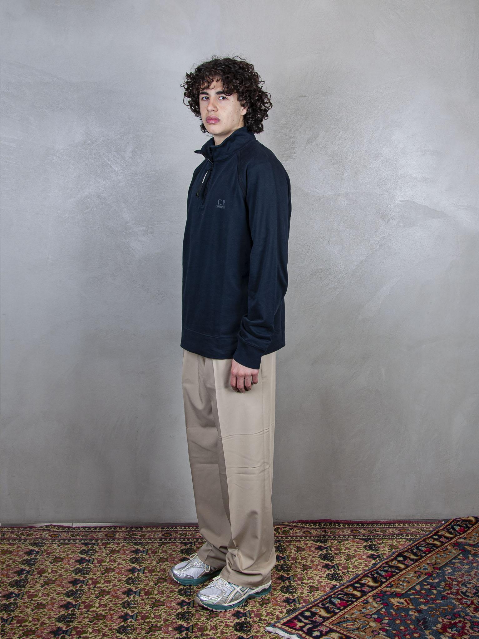 Polo Collar Light Fleece