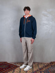 Hoodie Zip Fluo Fleece F35116 7 Sun68 
