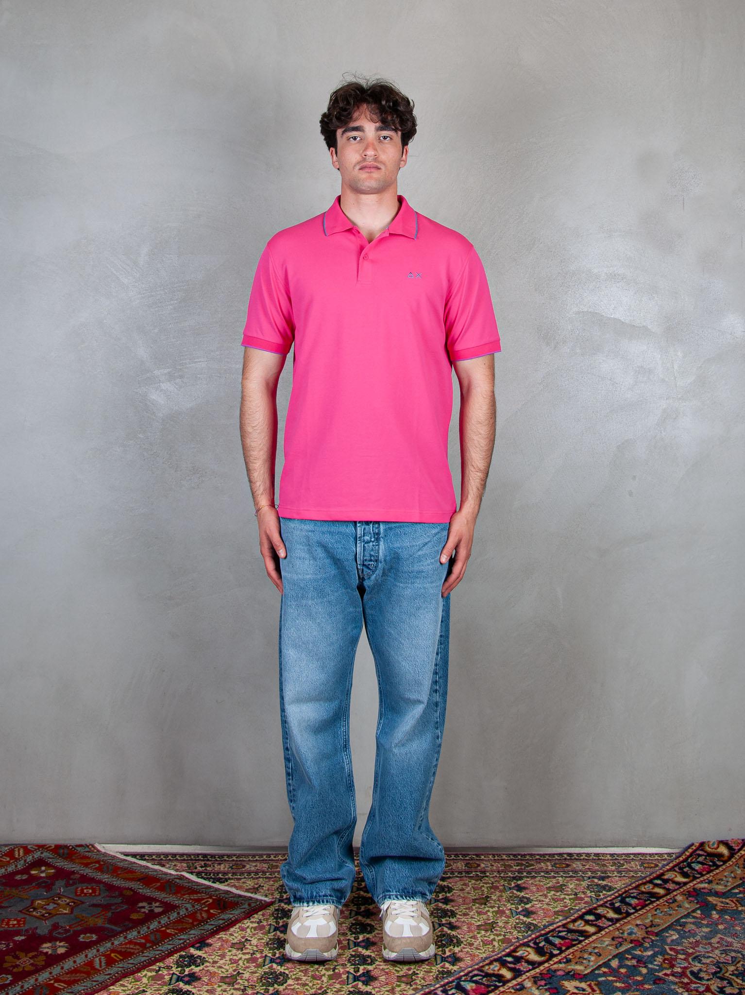 Polo Small Stripes A35110 20 Sun68 