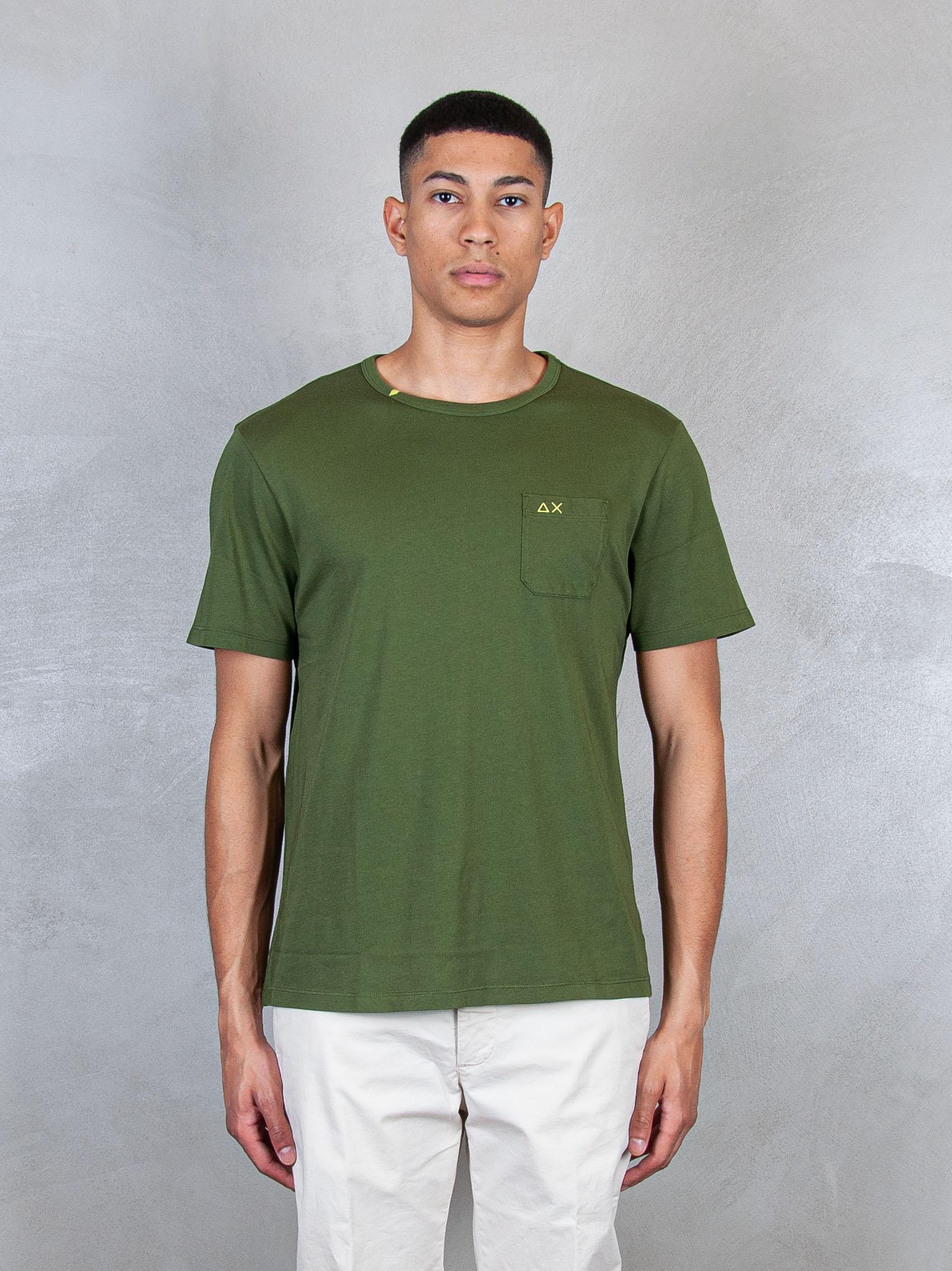 T-Shirt Pocket Basic S/S T35101 37 Sun68 