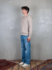 Cable Knit Sweater L/S K35115 98 Sun68 