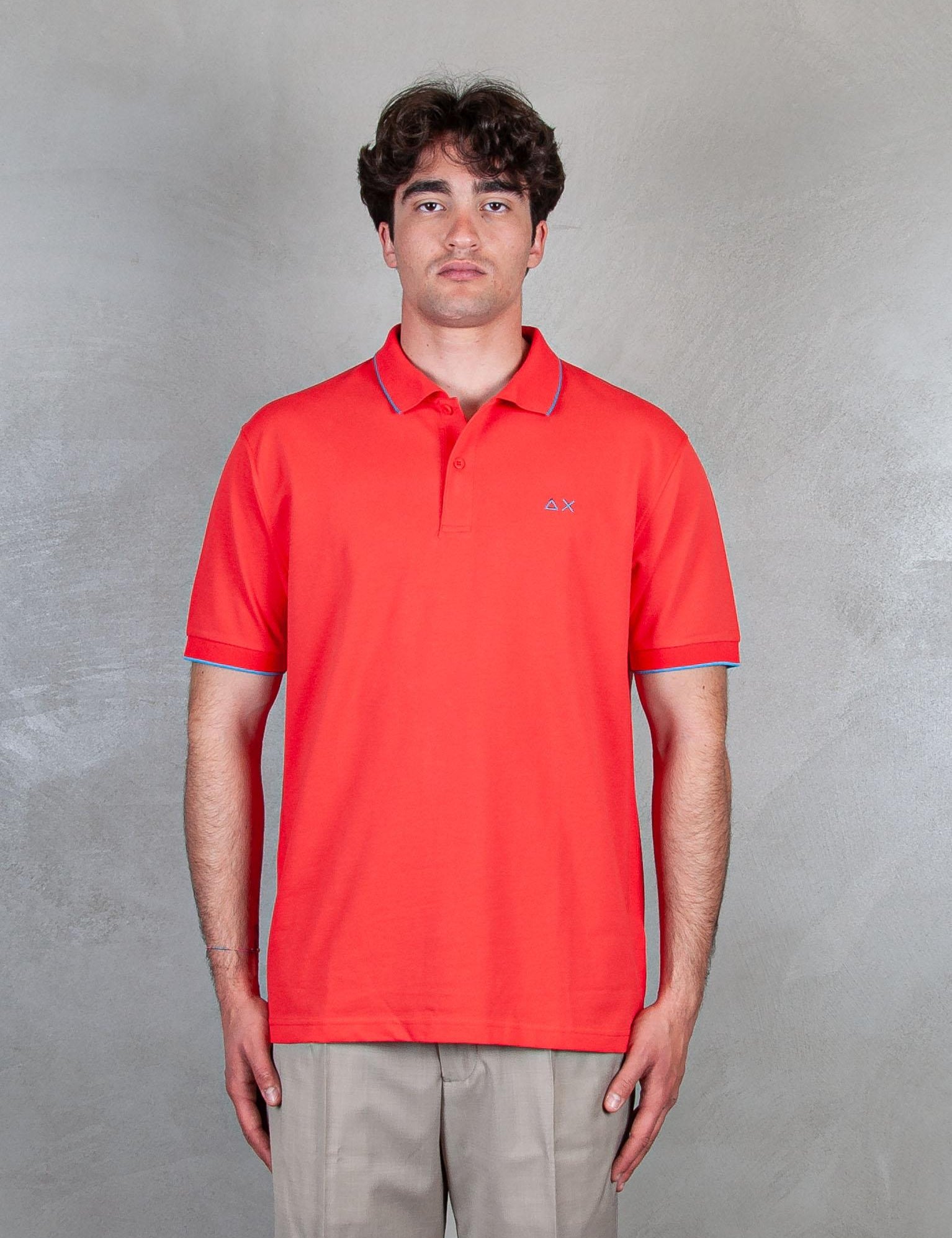 Polo Small Stripes A35110 10 Sun68 
