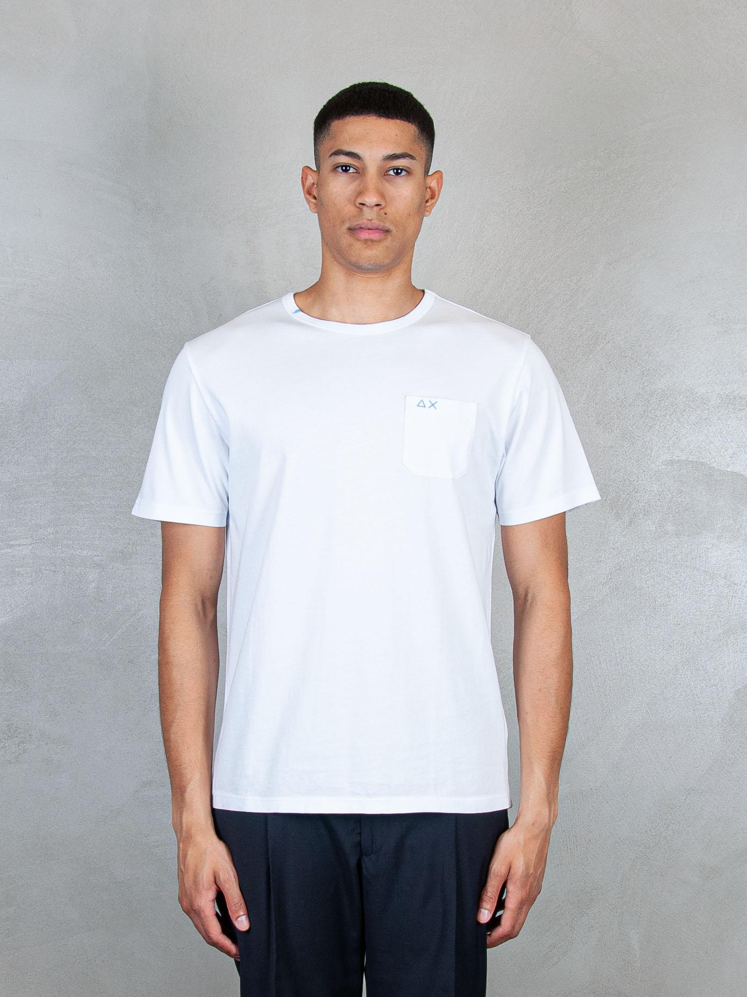 T-Shirt Pocket Basic S/S T35101 01 Sun68 