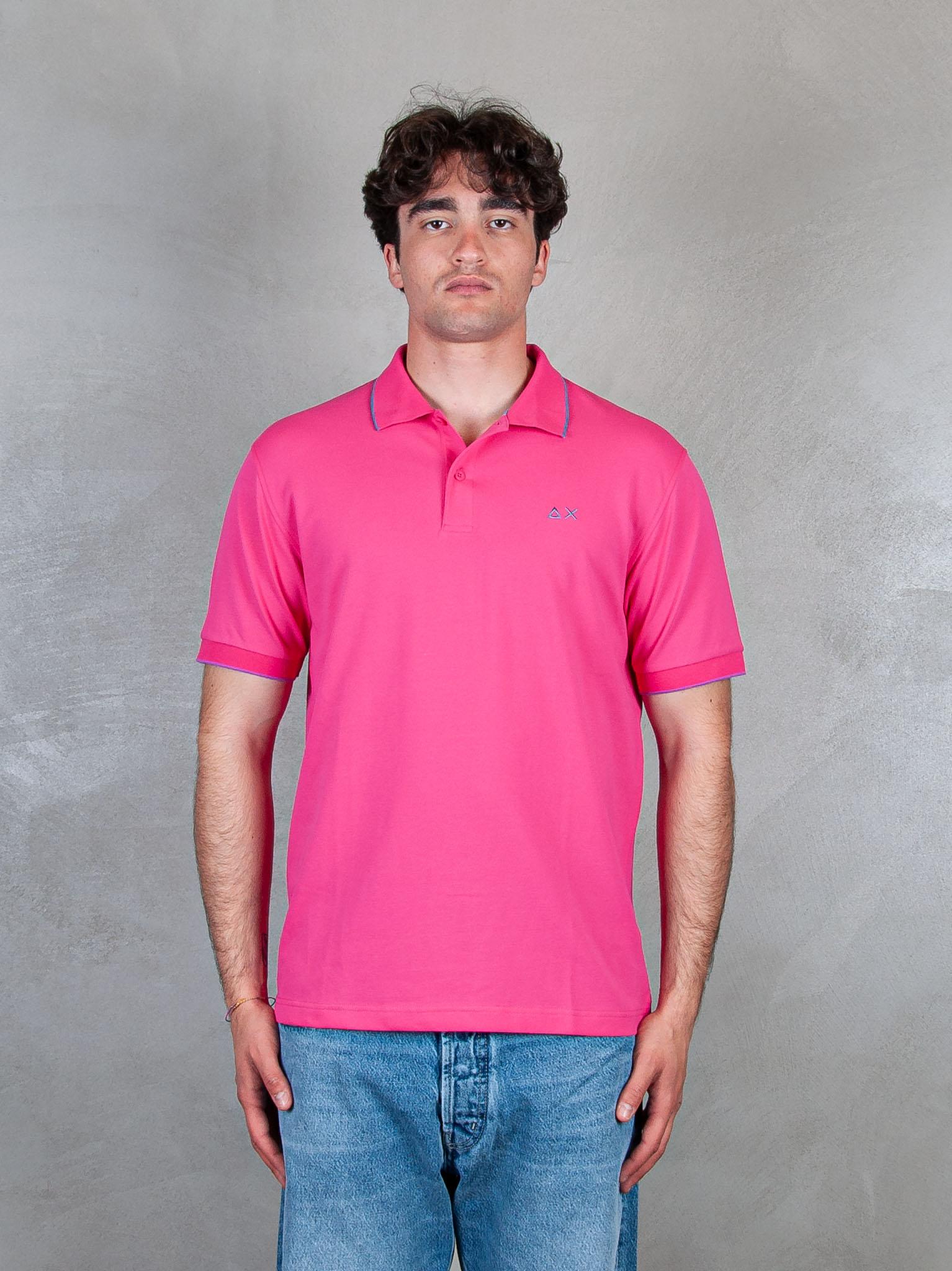 Polo Small Stripes A35110 20 Sun68 