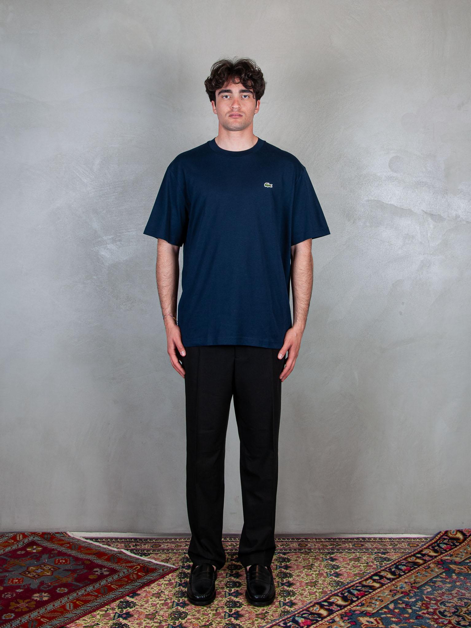 T-Shirt in cotone TH7318 166 Lacoste 