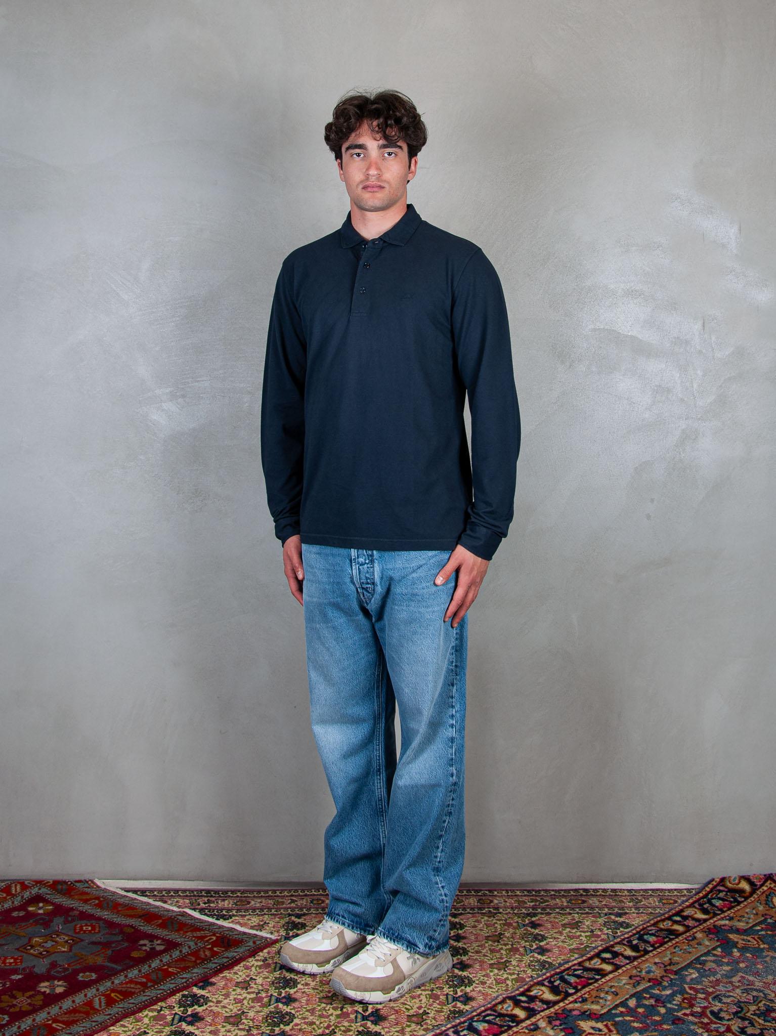 Polo Cold Dye L/S A35105 07 Sun68 
