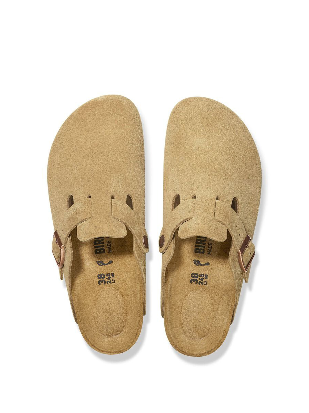 Birkenstock BOSTONSUEDE-LATTE
