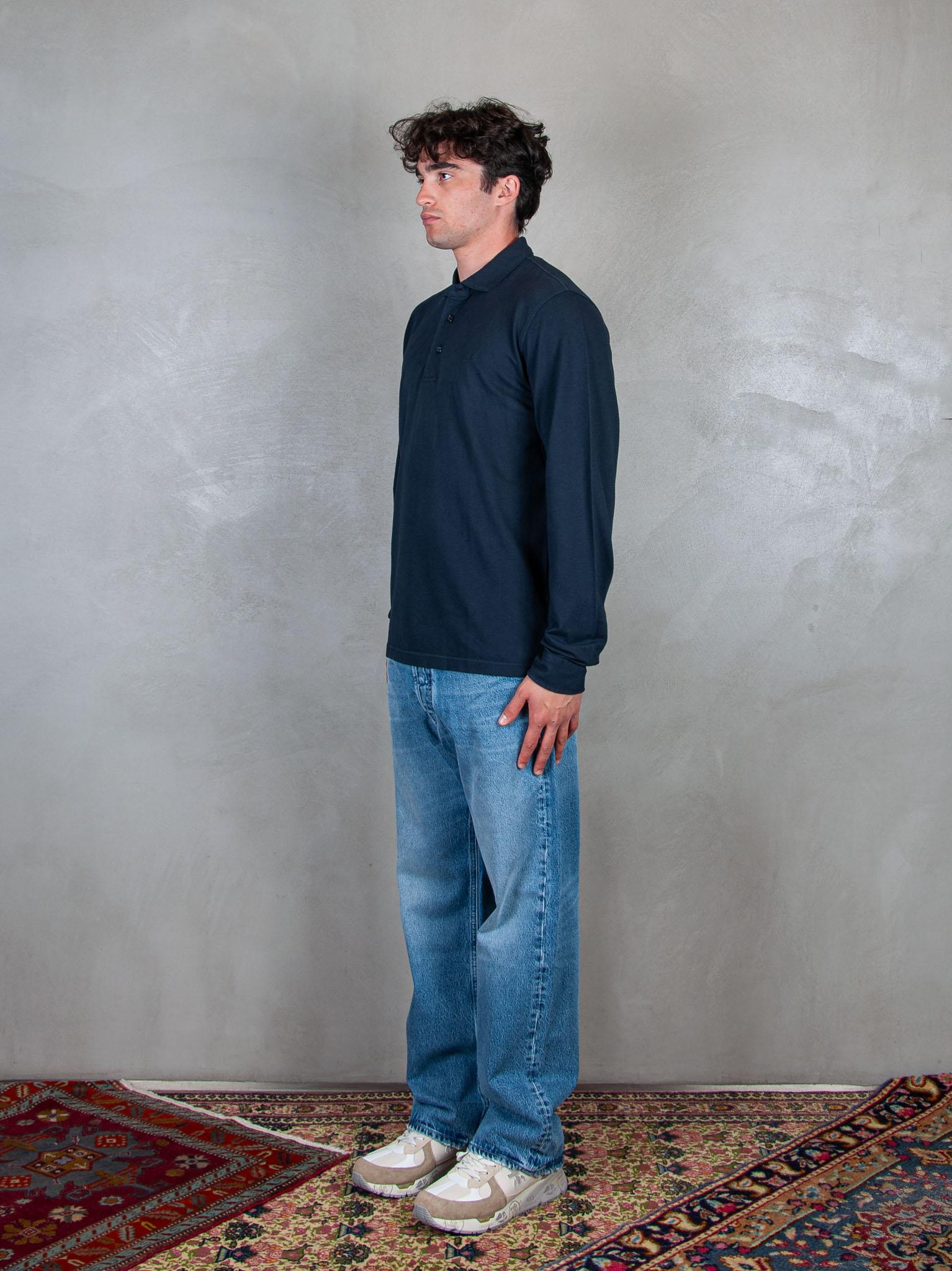 Polo Cold Dye L/S A35105 07 Sun68 