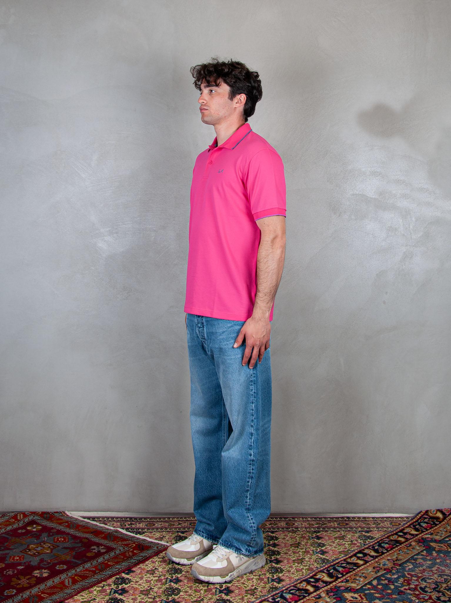 Polo Small Stripes A35110 20 Sun68 
