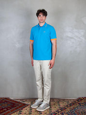 Polo Small Stripe Fluo A35120 73 Sun68 
